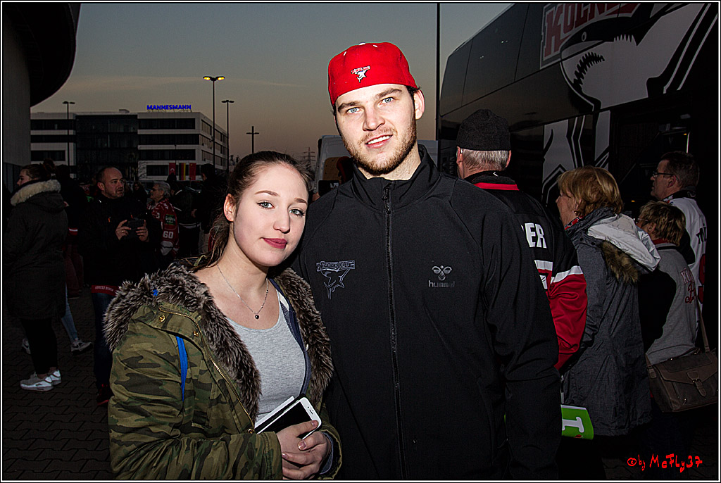 DEL, Koelner Haie - Duesseldorfer EGY, 22.01.2017